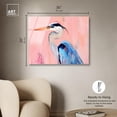 thumbnail image 5 of Rosy Dawn Heron Acrylic Costal Wall Art by Art Remedy, Ready to Hang, 36 x 30, 5 of 7