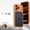 Orange, variant on For iPhone 17 Pro Phone Case,2-in-1 Snap Buckle Switch,No Back Design,Heat Dissipation Shockproof Anti-fall Drop Protection,With Camera Protector,Anti-Scratch Rugged Phone Case,Silver