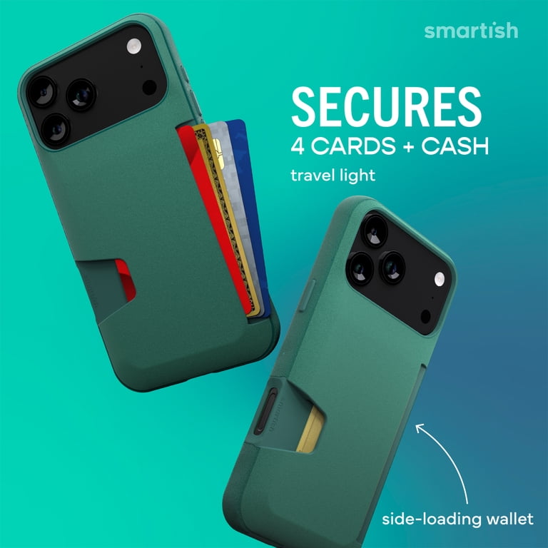 iphone credit card sleeve Ghostek EXEC Apple 15 Plus Wallet Case Black for the one who just buy a new phone Credit Card Holder Wallet Phone