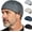 Dark Gray, variant on Brimless Mesh Caps for Men Summer Adjustable Cooling Large-Mesh Skull Cap Lightweight No Brim Beanie