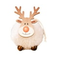thumbnail image 1 of Elk Christmas Tree Pendants Ornament Wood Hanging Elk Sign Merry, 1 of 8
