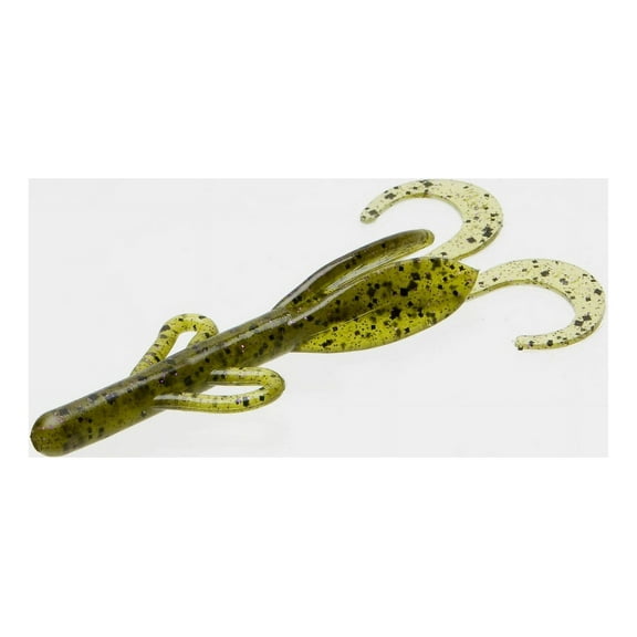 Zoom Baby Brush Hog 4'' Watermelon Prp Glit 12pk