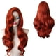 thumbnail image 2 of Peluca de pelo sintético largo y rizado rojo cobrizo de 55cm, accesorios de Cosplay, pelucas de pelo sintético de alta temperatura, 2 of 6