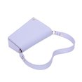 thumbnail image 6 of Triangular Geometric Under Arm Hobo Bag - PU Vegan leather - Lilac, 6 of 7