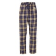 thumbnail image 2 of Women's Boxercraft  Navy Georgia Tech Yellow Jackets Haley Flannel Pants, 2 of 3