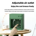 thumbnail image 4 of Fridja 2022 New Style Portable Mini Air Cooler USB Removable Air Conditioning Fan Desk Top Water Cooling Fan, 4 of 9