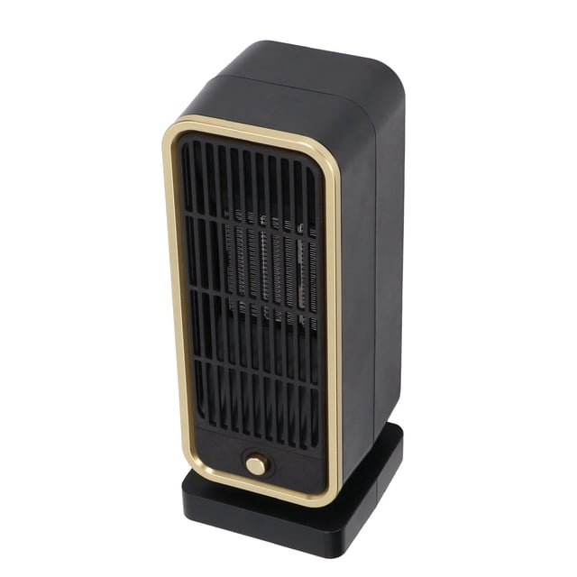 Calentador Del Ventilador, Operación Silenciosa PTC Calentador De Espacio De Cerámica 500W 3S Calefacción Para Interiores