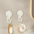 thumbnail image 4 of Vacuum Suction Cup Hook For Bathroom Bathroom Kitchen Household Use With No Traces And Strong Suction Hook Bathroom Towel Hook Kitchen Cloth Hook Hat Hook, 4 of 6