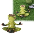 thumbnail image 2 of Zen Meditation Desktop Ornament - Unique Resin Figurine for Home Decoration Ideal for Yoga Lovers and Spaces, 2 of 8