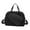Noir, variante sur S SERENABLE Sac de Pickleball Bandoulière Réglable avec Fermeture Éclair Grand Sac de Raquette de Tennis Vert