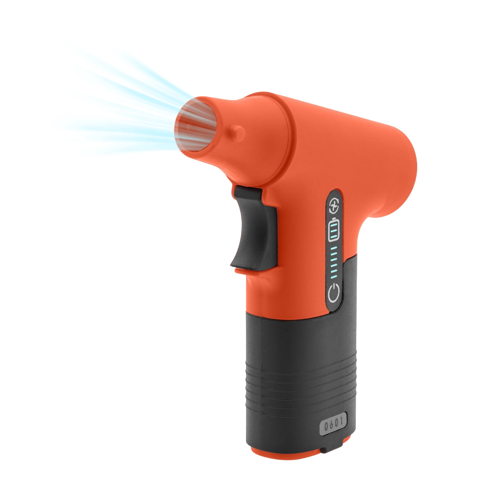 Electric Air Duster, Compressed Air Duster, Tiny Electric Cleaner, Rechargeable Air Blower for Air Mattress Inflation, Cleaning Camping Trash, Hair Blowing (4.3*1.4*4.9in)