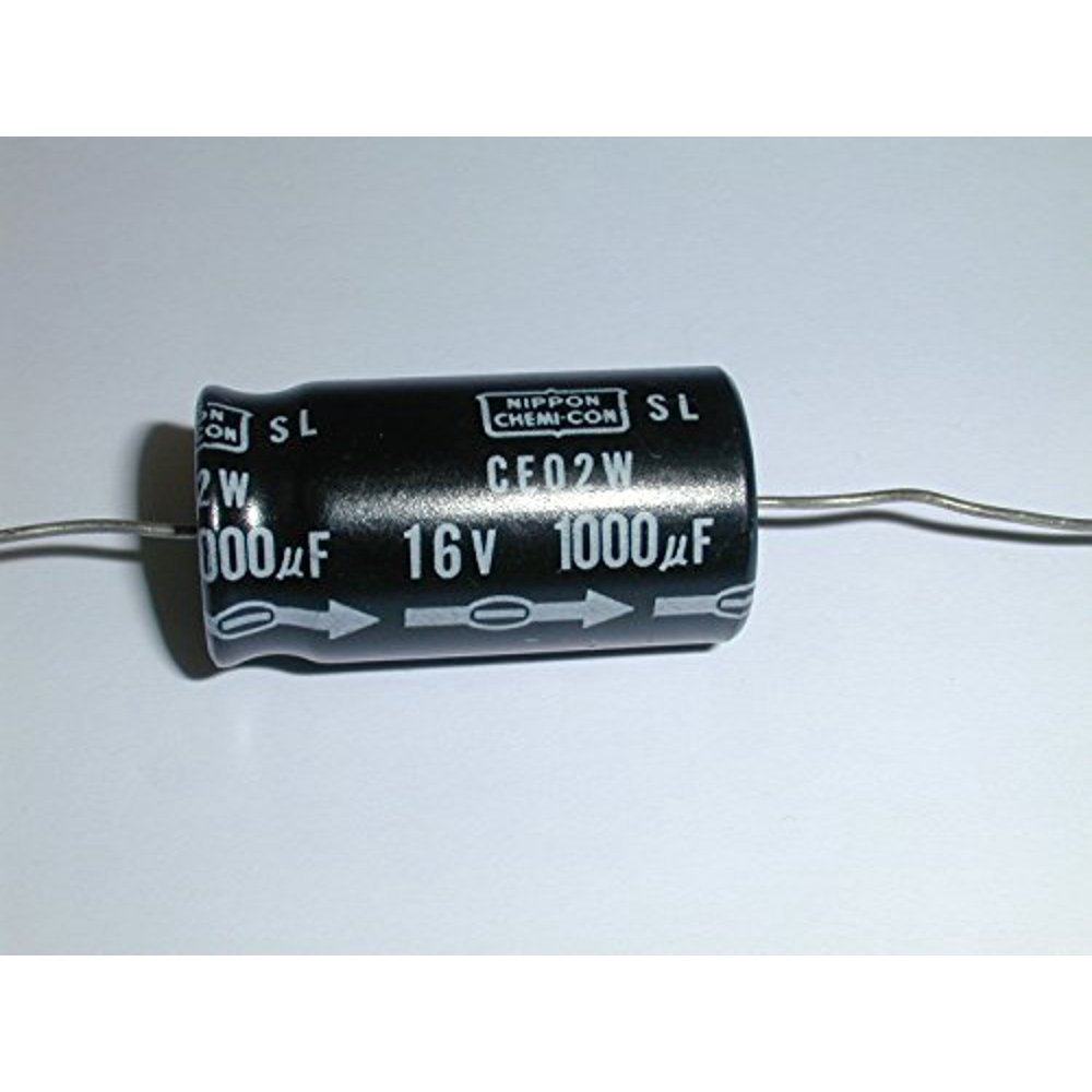 ELECTROLYTIC CAPACITOR 1000UF 16V AX LEADS ( 1 EACH) AE16A1000