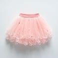 CHEEREAM Tutu Skirts for Toddler Girls Layered Embroidery Tulle Skirts ...