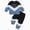 H01-Blue, variant on TOWED22 Infant Baby Boy Fall Clothes Set Funny Letter Sweatshirt Pant Outfit Toddler Winter Clothes 6 12 18 Months 2T 3T 4T 5T 6T Size:2-3 Y,Color:Green