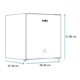 thumbnail image 5 of Frigobar Manual 42 L Inox Mabe RMF0260XMXX4, 5 of 5
