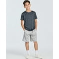 thumbnail image 6 of Real Essentials 5 Pack: Boys' Athletic Basketball Shorts with Pockets - Youth Activewear (Ages 4-18), 6 of 7