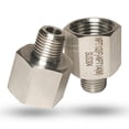thumbnail image 1 of Adaptador reductor 1/2 NPT hembra a 1/4 NPT macho 304 inoxidable, 1 of 9
