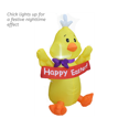 thumbnail image 2 of Impact Canopy Inflatable Outdoor Easter Decoration, Easter Chick, 4 Feet Tall, 2 of 4