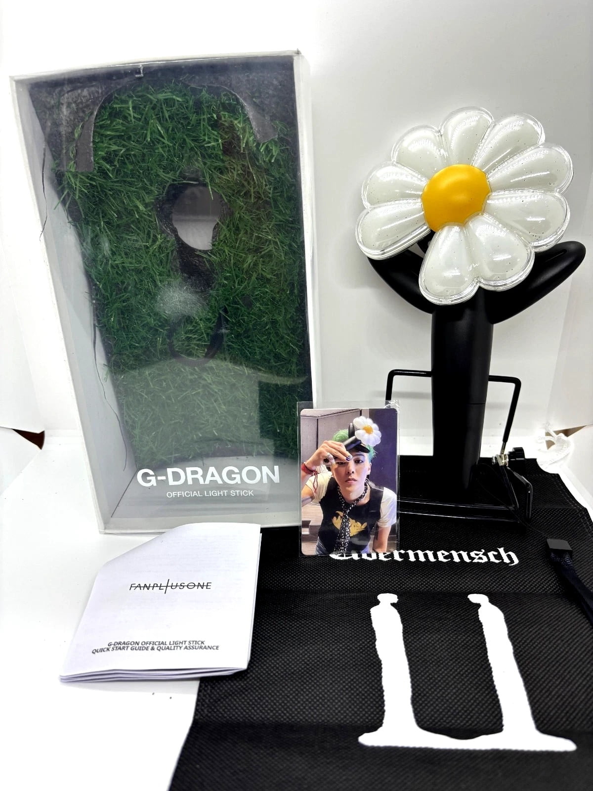 アイドル Gdragon lightstick G DRAGON Light Stick – Übermensch| Bluetooth Authentic Free
