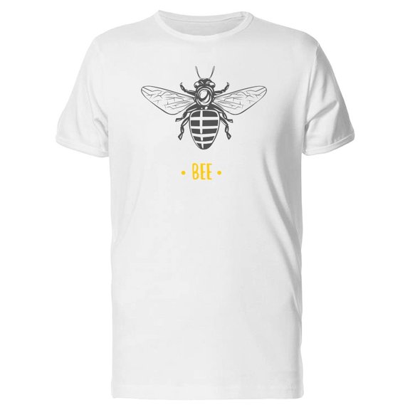 Cute Bee Graphic, Tribal Tee Men's -Image by Shutterstock