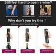 thumbnail image 4 of Electric Corkscrew, Professional Cordless Wine Bottle Opener Automatic Bottle Opener with Foil Cutter, for Home, Restaurant, Parties, as a Gift for Family, 4 of 5