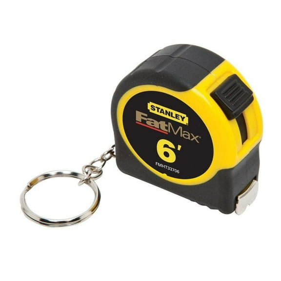 6ft Mini Pocket Tape Measure, Durable Lightweight Keychain Measuring Tool for On-the-Go Use