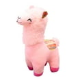 thumbnail image 1 of Pink Pink Llama Doll Plush Toy Children Gift With Cute Expression, 1 of 6