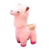 Alpaca Plush Toy - 9.84 Inch Soft Stuffed Llama Doll, Cuddly Animal Companion, Birthday Gift for 3 Years, Collectible Fluffy Figure