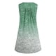 thumbnail image 4 of Vestido sin Mangas para las Mujeres Pullover con Botón de Impresión Espumante Vestido de Cuello Redondo, Vestido Lindo de Pascua de Poliéster para Fiesta, Diario Y Caso de Exposición, 4 of 8