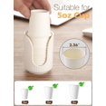 thumbnail image 3 of Dispensador de vasos ABRUTY Bathroom Ceramic Vaso de papel de 90 ml a 120 ml, 3 of 7