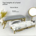 thumbnail image 3 of Juego de fundas de almohada para uñas con pestañas plegables, almohadilla de mesa minimalista, almohada para uñas duradera, 3 of 3