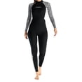 thumbnail image 1 of Traje De Neopreno Para Adultos Con Cremallera Trasera, Traje De Buceo Para Invierno, Natación, Kayak, Piragüismo, Mujeres S, 1 of 8