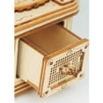 thumbnail image 3 of Rompecabezas de madera 3D Ensamblar juguete-DIY Modelo Craft Kit-Decoración del hogar-El mejor regalo educativo para el día de cumpleaños para niños, niñas, amigos, fonógrafo brillar Juguete, 3 of 5