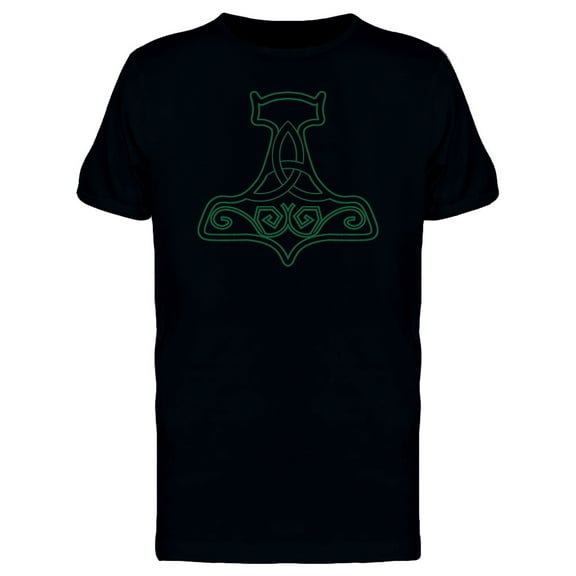 Celtic Art Hammer T-Shirt Men -Image by Shutterstock, Male Small