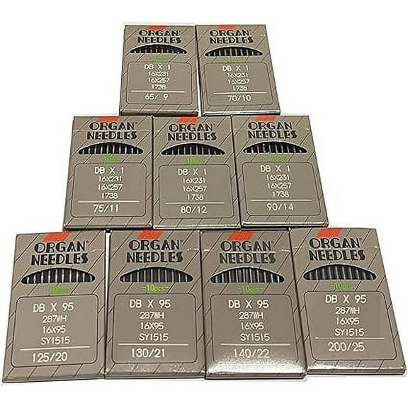 Teamwork 100 Organ Needle dbx1 16x257 16x95 dbx95 Compatible for juki ddl-555,ddl-5530, ddl-5550 ddl-8700 ddl-8700-7 (20)