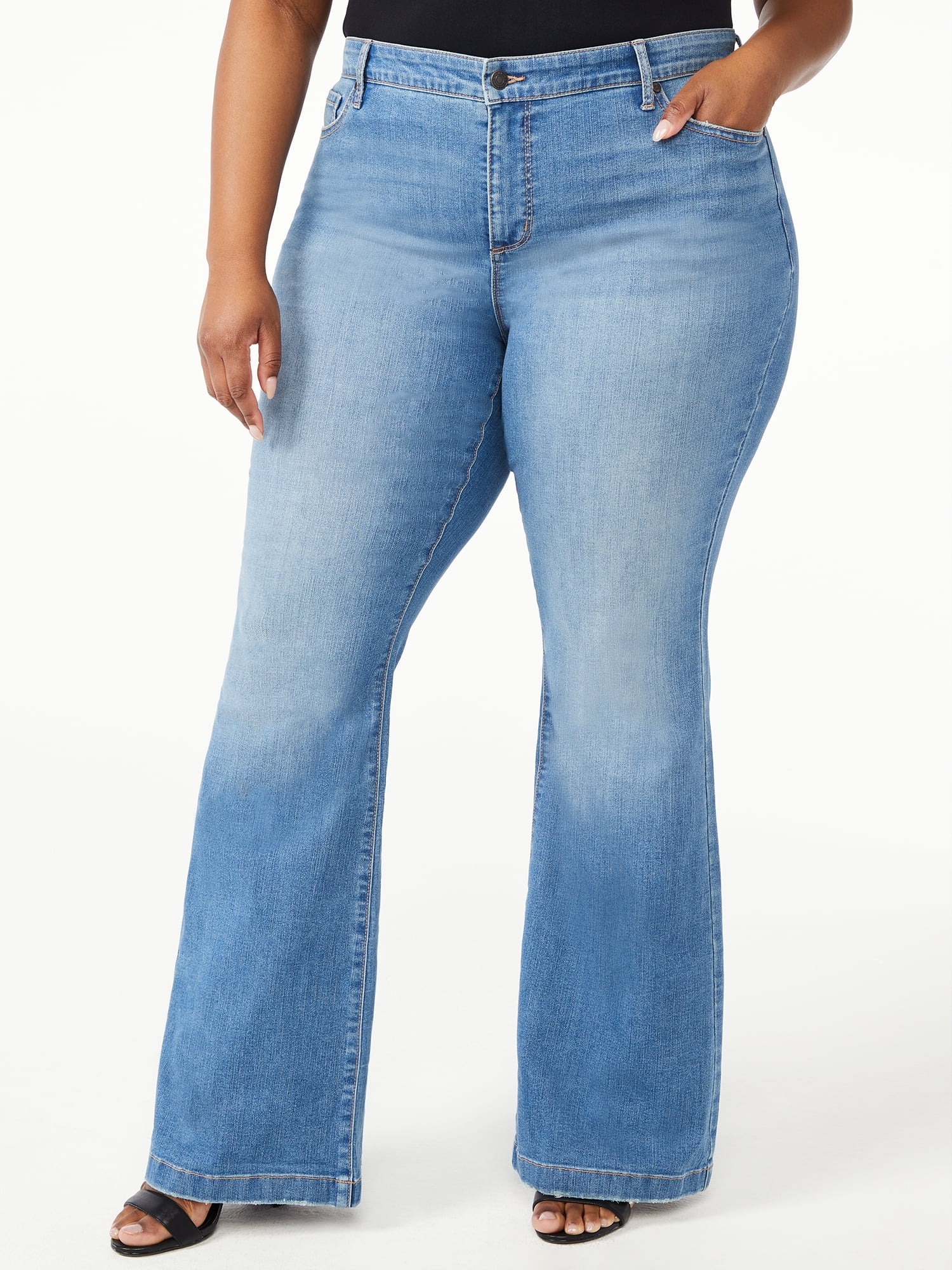 Buy Sofia Jeans by Sofia Vergara Womens Plus Size Melisa High Rise ...
