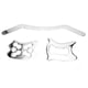 thumbnail image 1 of 3pcs / set Stainless Steel Gua Sha Scraping Plate Body Massage Tools for Neck Shoulder, 1 of 5