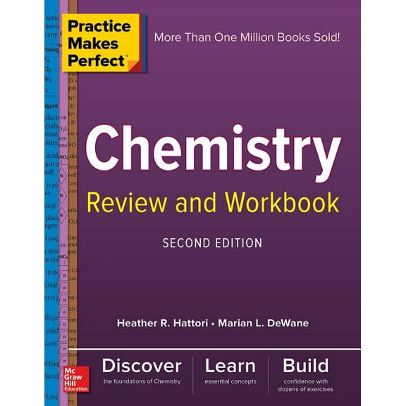 Practice Makes Perfect Chemistry Review and Workbook, Second Edition, (Paperback)