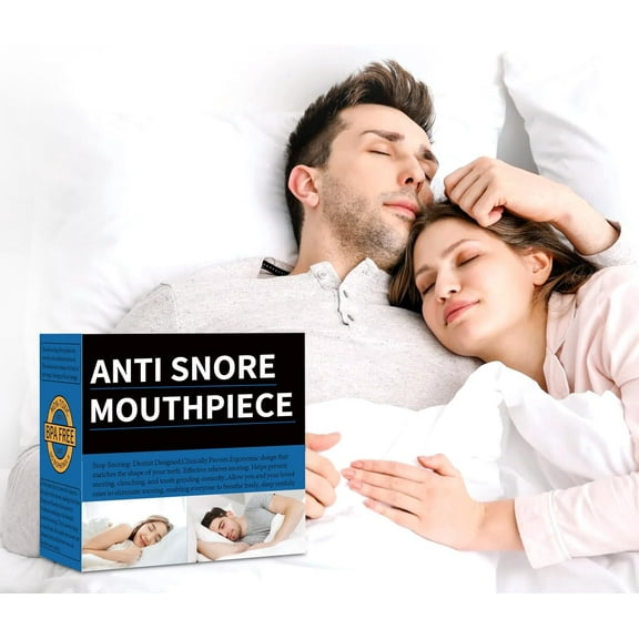 YJJSKEJI Anti-snoring Device, Anti snoring mouthguard, Anti Snoring Mouthpiece for Men and Women, Snore Stopper Solution Helps Stop Snoring