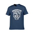 thumbnail image 4 of Industrial Grunge Music Tee - German Metal & Rock Band Inspired Graphic T-Shirt Navy-style M, 4 of 7
