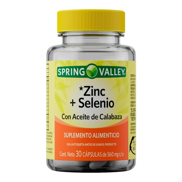 Zinc + Selenio Spring Valley