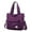 Purple, variant on Ablanczoom Handbags Womens Tote Bags Quality Women Crossbody Shoulder Bags Large Capacity