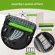 thumbnail image 3 of For S9 (9150) S9+ S9 Plus (9550) S Series Vacuum Cleaner Rubber Roller Brush HEPA Filter Side Brush Parts, 3 of 5