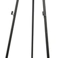 thumbnail image 6 of DecMode 24" x 70" Black Metal Tall Adjustable Floor 3 Tier Easel with Foldable Stand, 1-Piece, 6 of 9