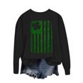 thumbnail image 5 of JYnXIANTI St Patrick's Shirts for Womens Crew Neck Long Sleeve Tops Casual Graphic T Shirts Cute Tees for Saint Patricks Day, 5 of 5
