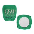 thumbnail image 5 of SCRAWLGOD St. Patrick's Day Shamrock Skeleton Print Green Dustproof Chair Covers for Office Desk Chairs Breathable Boss Chair Covers Washable Stain Resistant Gaming Chair Slipcovers, Set of 2, 5 of 7