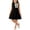 Black A1, variant on Edvintorg Cute Dresses for Girls Polka Dot Sleeveless Crewneck Causal Beach Dress with Bowknot Summer Kids Clothes Girls Size 3-8