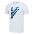 thumbnail image 2 of Men's Starter  White Indianapolis Colts Color Scratch T-Shirt, 2 of 3