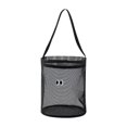 thumbnail image 1 of Bolso de malla para la playa, bolso de hombro para nadar, mujer, deportes, ir al trabajo, compras Negro, 1 of 9