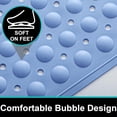 thumbnail image 3 of Shower mat non-slip anti-mold, 70 x 40 cm TPE material shower mat non-slip with foot massage, safe non-slip shower mats for shower, 3 of 5